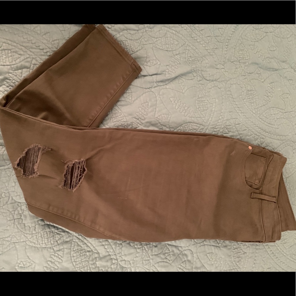 Army Green Rockstar Jeans